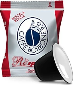 Caffè Borbone Nespresso Rossa Kaffeekapseln,   100 Stück