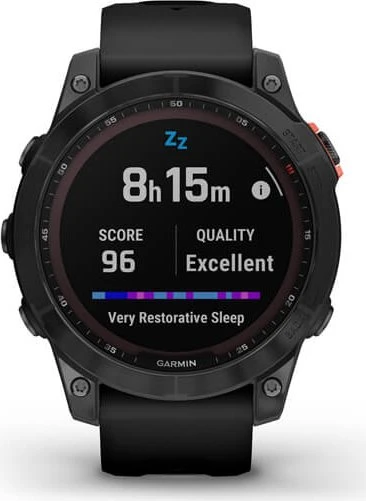 Garmin Fenix 7 Solar slate grey/black