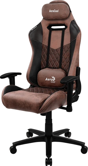 AeroCool Duke AeroSuede Gamingstuhl, rot/schwarz