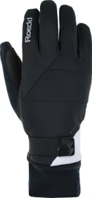 Roeckl Tulfes Laufhandschuhe schwarz/weiß