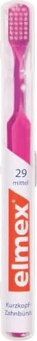 Elmex Kurzkopf-Zahnbürste 29 mittel, 1 Stück