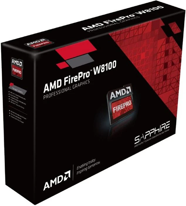 AMD FirePro W8100, 8GB GDDR5, BNC, 4x DP