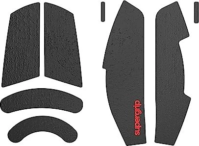 Pulsar Gaming Gears Supergrip Grip Tape for Logitech G304/G305/G203/G102, Mouse Grip Tape, schwarz