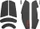 Pulsar Gaming Gears Supergrip Grip Tape for Logitech G304/G305/G203/G102, Mouse Grip Tape, schwarz