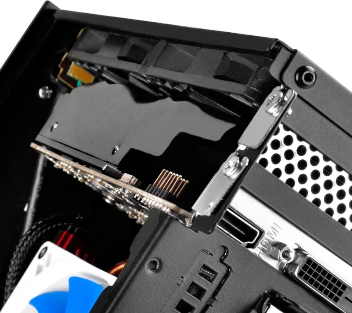SilverStone Milo ML09, schwarz, Mini-ITX