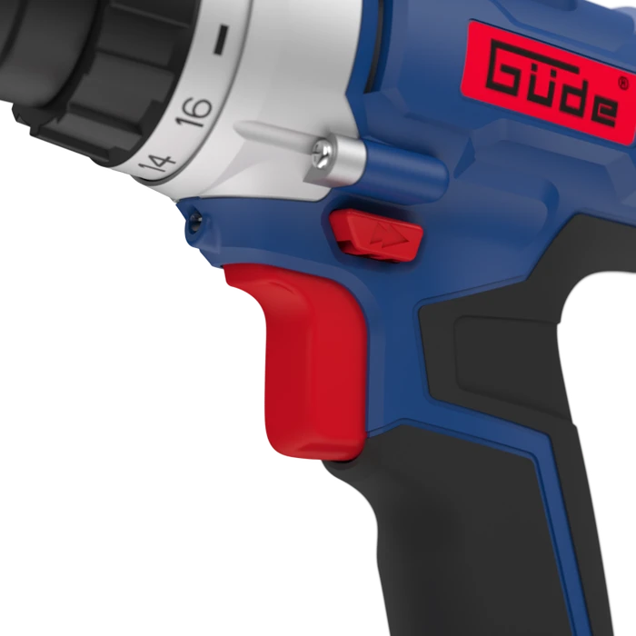 Güde BS 18-201-30K II Akku-Bohrschrauber inkl. Koffer + Akku 2.0Ah + Zubehör