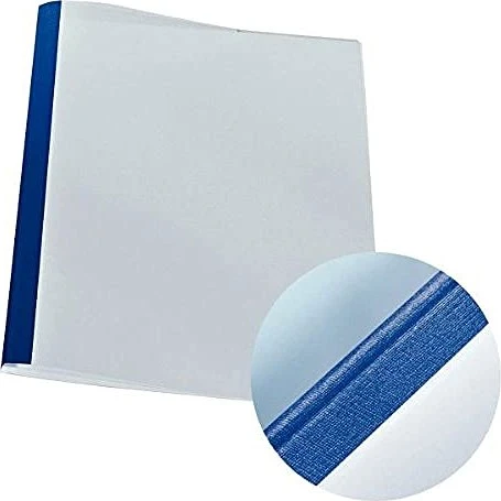 Leitz Thermobindemappe, A4, 150µm, blau matt, 15 Blatt, 25 Stück