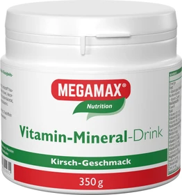 Megamax Vitamin-Mineral-Drink Kirsche Pulver, 350g
