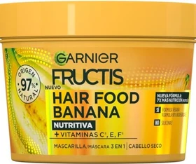 Garnier Fructis Hair Food Banana Maske, 390ml