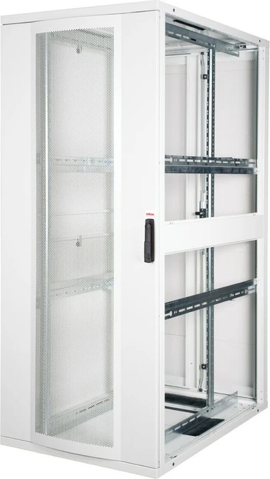 Roline / Secomp Pro Serie 19" Serverschrank 42HE, montiert, Gitternetztür, IP20, RAL 7035, 1200mm tief