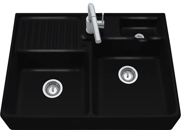 Villeroy & Boch Spülstein Becken rechts chromite