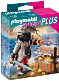 playmobil Special Finsterer Pirat mit Schatztruhe