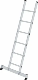 Günzburger Steigtechnik Anlegeleiter mit Nivello-Traverse, 6 Stufen