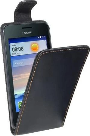 Pedea Flip Cover für Huawei Ascend Y330 schwarz
