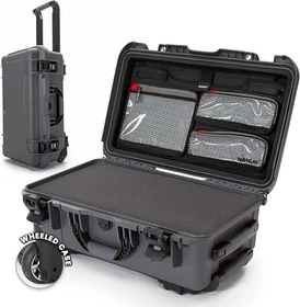 Nanuk 935 Schutzkoffer Schaumstoff und Organizer Graphit