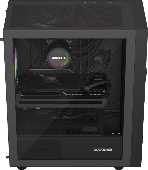 Genesis Hydria 360 ARGB, schwarz
