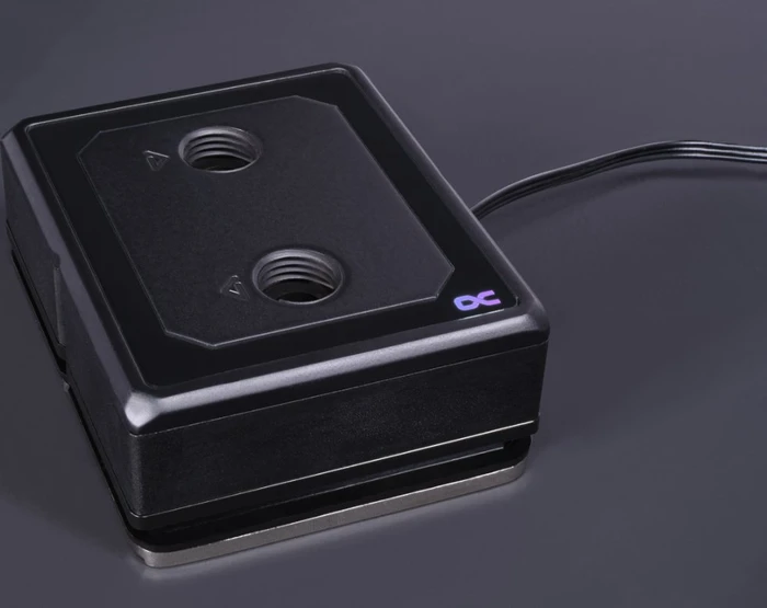Alphacool Eisblock XPX Pro Aurora Full Brass, Digital RGB, Acryl Black