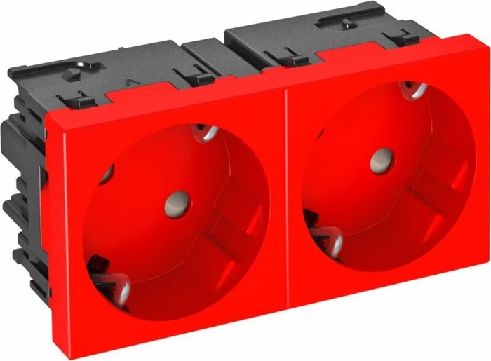 OBO Bettermann Connect 45 Steckdose Schutzkontakt 33° 2-fach