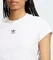 adidas Essentials Slim T-Shirt kurzarm weiß (Damen) Vorschaubild