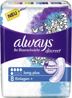 Always Discreet Long Plus Hygieneeinlage