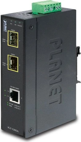 Planet IGT-1205AT Industrial, RJ-45, 2x SFP