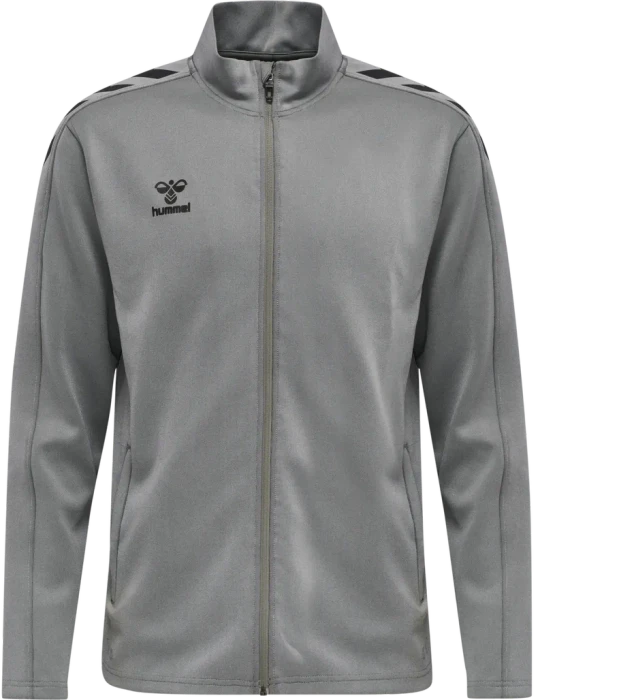 hummel Core XK Poly Zip Sweat Trainingsjacke grey melange