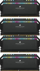 Corsair Dominator Platinum RGB schwarz UDIMM 64GB Kit, DDR5-6200, CL32-38-38-80