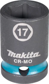 Makita Impact Black Außensechskant Steckschlüssel 1/2", 17x38mm