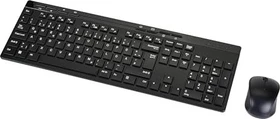 AmazonBasics Keyboard and Mouse Set, kabellos, schwarz, USB, DE (MD023(DE))