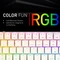 Cherry MX-LP 2.1 Compact Wireless, weiß, MX LOW PROFILE RGB SPEED, USB/Bluetooth, DE Vorschaubild