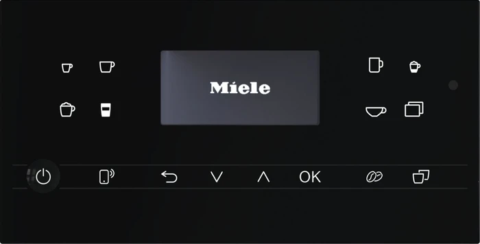 Miele CM 6360 MilkPerfection obsidianschwarz/clean steel metallic