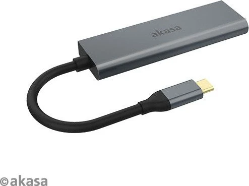 Akasa USB Type-C 4 Port Hub, USB-C 3.0 [Stecker]