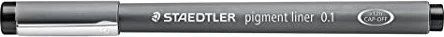 Staedtler Pigmentliner 308 0.1mm schwarz, 10er-Pack