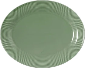Seltmann Weiden Beat Color Glaze Servierplatte oval 28x35.3cm salbeigrün