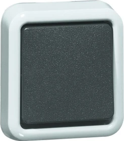 Peha IP54 Wechselschalter ohne Dose, grau