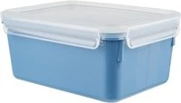 Emsa Clip&Close Color rechteckig Aufbewahrungsbehälter 2.2l aqua blau