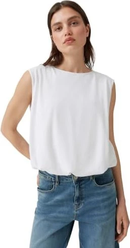 Opus Selisa Shirt ärmellos weiß (Damen)