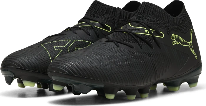 Puma Future 8 Match FG/AG puma black/fizzy light/green terrain (Junior)