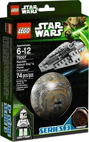 LEGO Star Wars Buildable Galaxy - Republic Assault Ship & Planet Coruscant