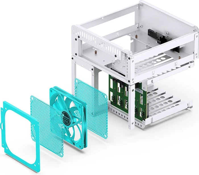 Jonsbo N2, weiß, Mini-ITX