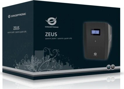 Conceptronic ZEUS04E USV IEC, 2200VA, USV IEC, USB