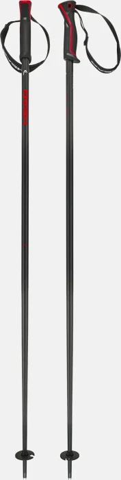 Head Frontside Alpin Skistock schwarz/rot (Modell 2025/2026)