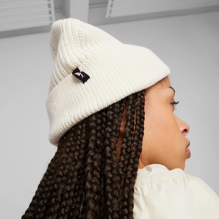 Puma Metal Cat Beanie warm white
