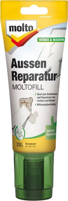 molto Moltofill Außen Reparatur Fertigspachtelmasse, 330g