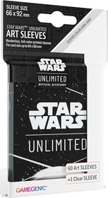 Gamegenic Star Wars: Unlimited - Art Sleeves Card Back White, 60 Stück