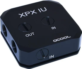 Alphacool Eisblock XPX 1U, schwarz, Acetal