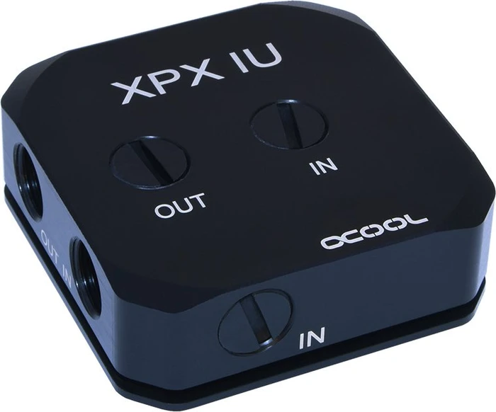 Alphacool Eisblock XPX 1U, schwarz, Acetal