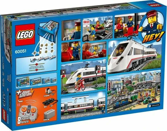 LEGO City Züge - Hochgeschwindigkeitszug