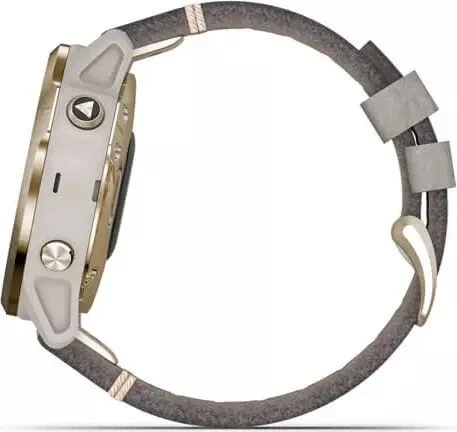 Garmin Fenix 6S Pro Solar light gold/shale grey