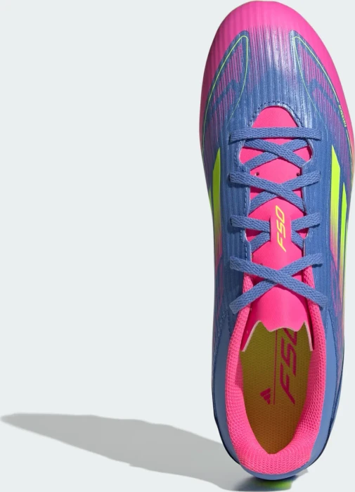 adidas F50 Club FG/MG blue fusion/lucid lemon/lucid pink